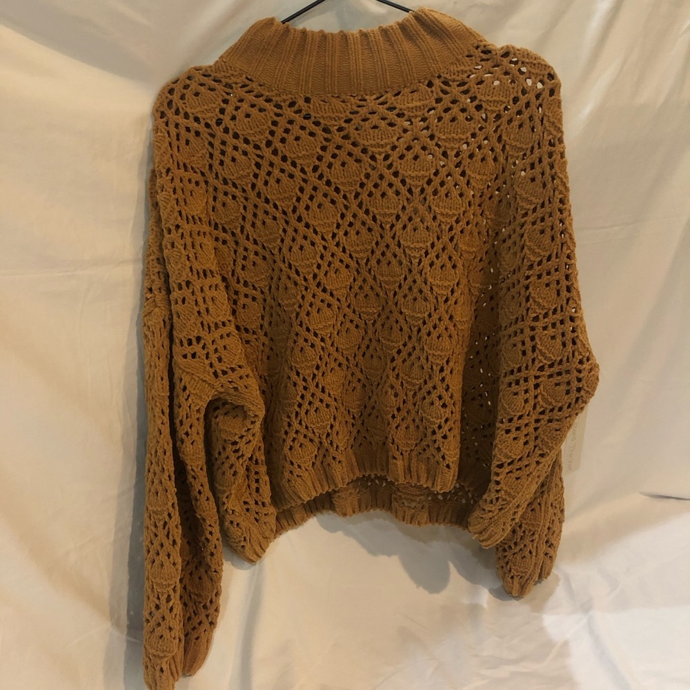 Mustard yellow sweater